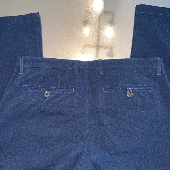 Ted Baker London blue navy chino pants 36 - Picture 7 of 15